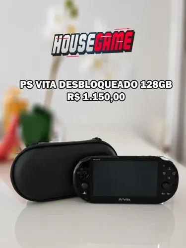 PS Vita Desbloqueado 128GB