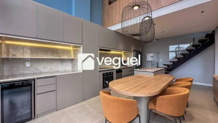 Duplex mobiliado com 78m² para alugar sendo 1 suíte no bairro Nova Campinas - Campinas