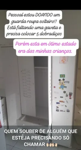 Guarda roupas de criança