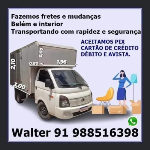 Fretes região metropolitana e interestadual