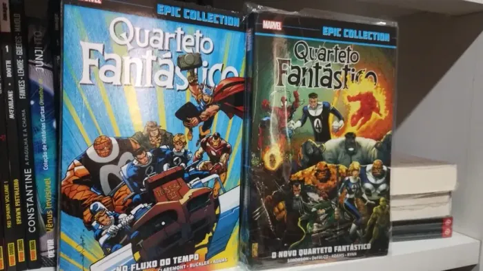Epic Collection Quarteto Fantástico - No Fluxo do Tempo e o Novo Quarteto Fantástico