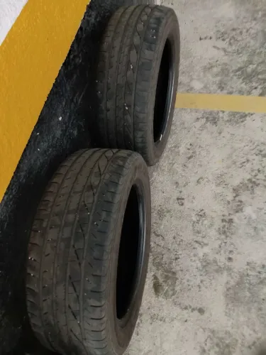 Pneus semi-novos Goodyear Aro 16 - Oferta!