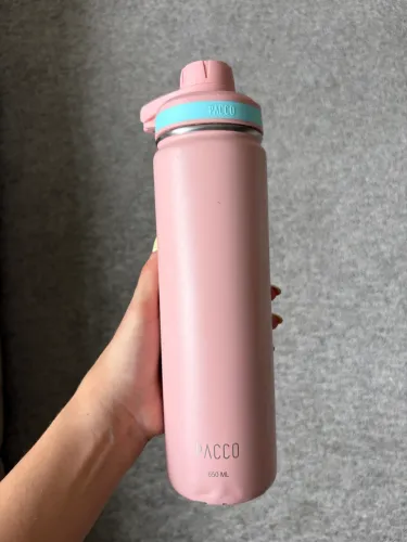 Garrafa pacco rosa claro