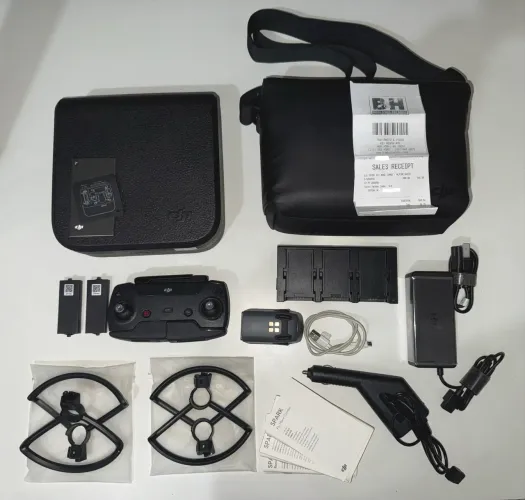Kit de acessórios DJI Spark Fly More Combo Original (SEM DRONE) - NF B&H + Manuais