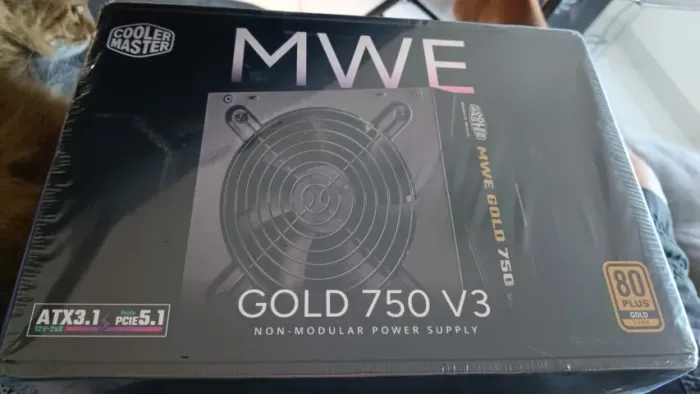 FONTE COOLER MASTER MWE 750W GOLD