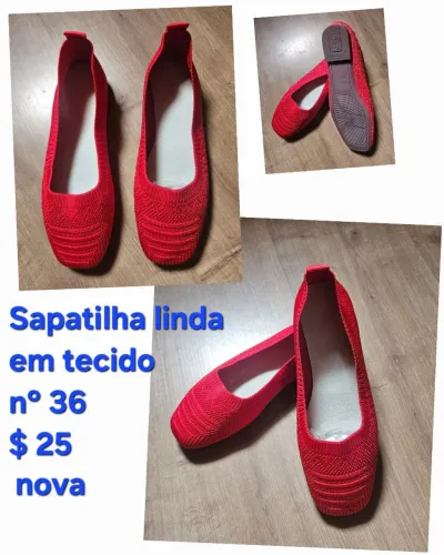 Sapatilha Importada número 36