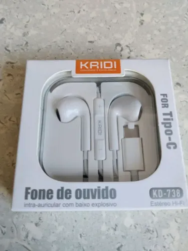 Fone de Ouvido krdi kd-738 tipo C