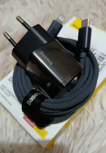 Carregador iPhone Original Baseus Lightning 2 Metros 
