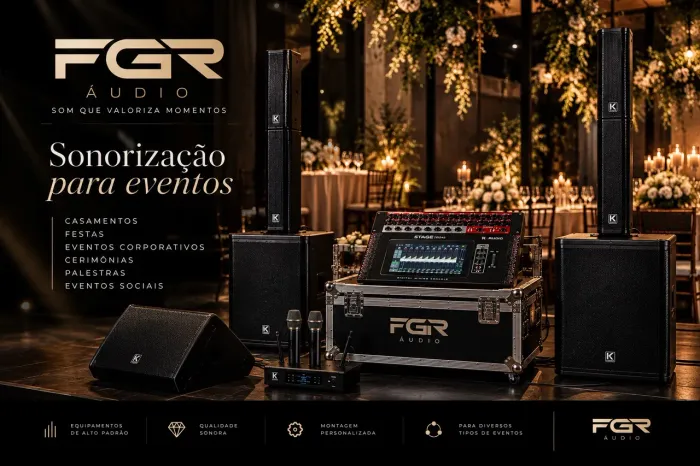 Aluguel de Som Profissional para Casamentos, Festas e Eventos