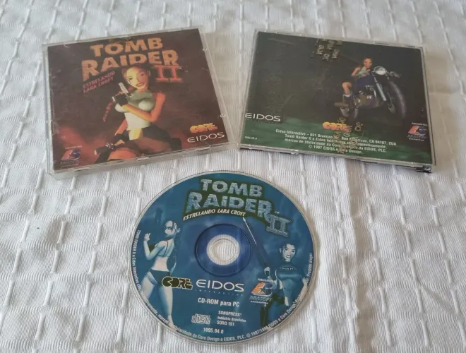 Antigo Jogo para PC - Tomb Raider II: Starring Lara Croft 1997