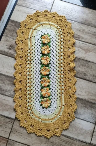 Jogo cozinha crochê 