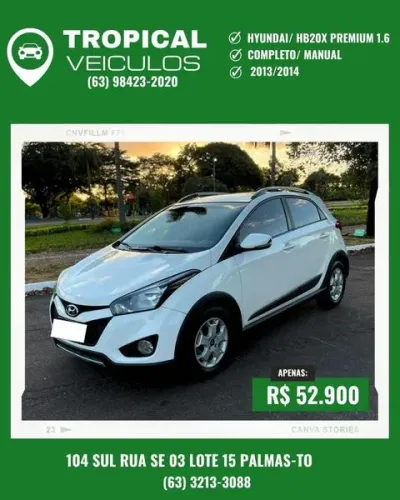 Hyundai HB20X Premium 1.6 Flex 16V Mec. 2014
