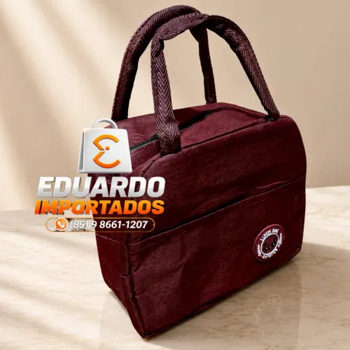 Bolsa Térmica portátil com Isolamento para Alimentos, Lancheira
