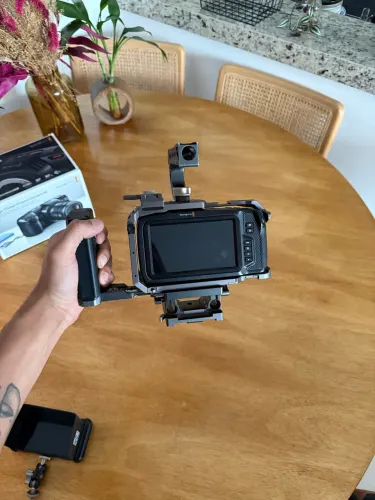 Filmadora Black Magic pocket 4k Pronta pra usar