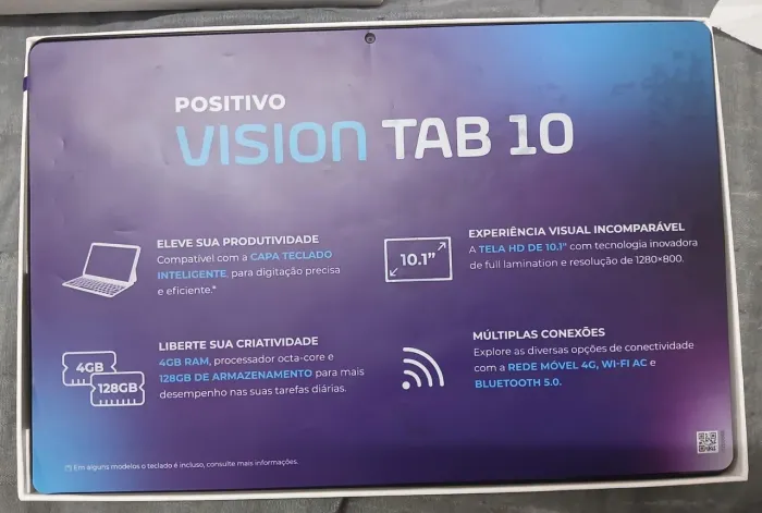 Tablet Positivo Vision TAB 10 4GB RAM 128GB