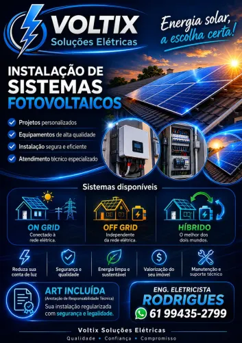 Voltix - Sistema fotovoltaico