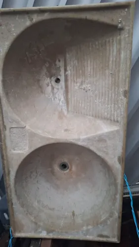 Tanque área de serviço duplo 
