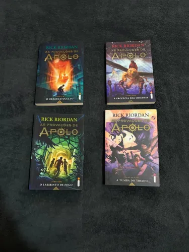 4 livros as provações de apólo