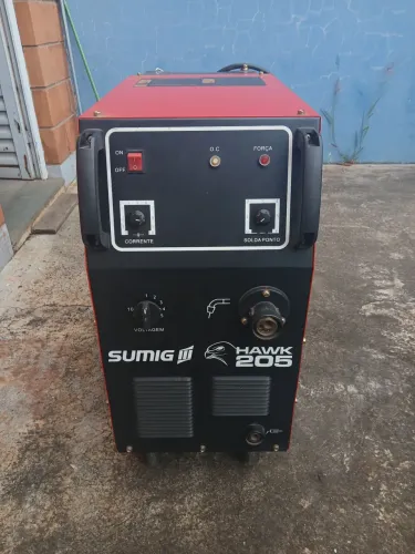 Maquina de solda sumig hawk 205