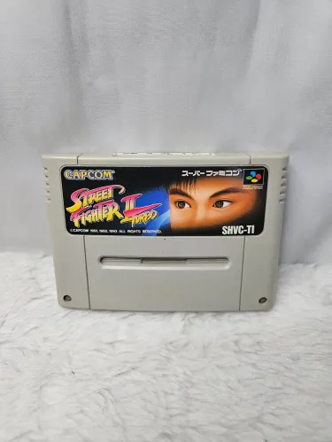 Street fighter 2 turbo super nintendo famicom original 