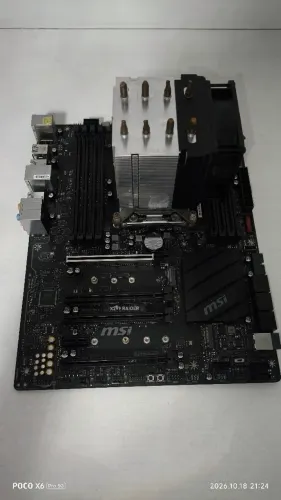 Placa mãe com processador