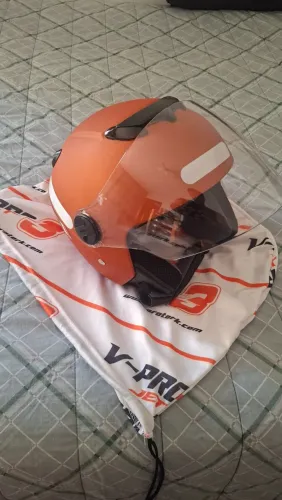 Capacete aberto New Atomic