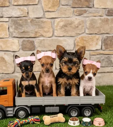 Yorkshire e Pinscher Um Verdadeiro Encanto