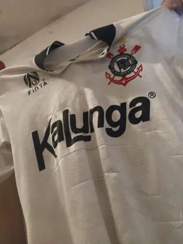 Camisa antiga do Corinthians