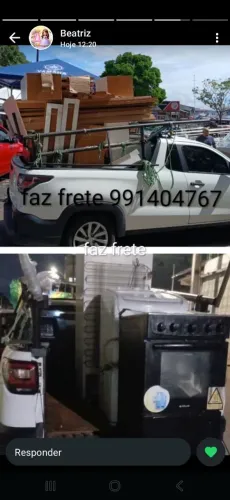 Faz frete toda Manaus *