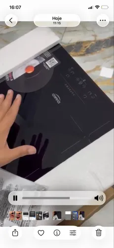 Fogão cook top indução Dako