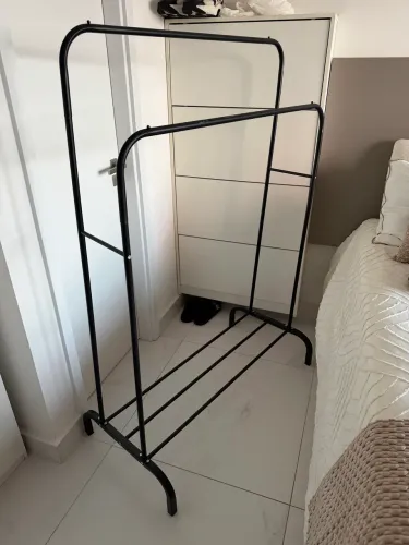 Arara de Roupas de camada dupla