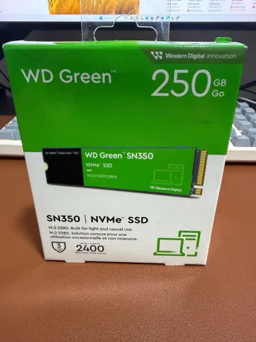 Ssd M.2 250gb Wdgreen Sn350 2280 Nvme Pci Gen3x4 Wds250g2g0c