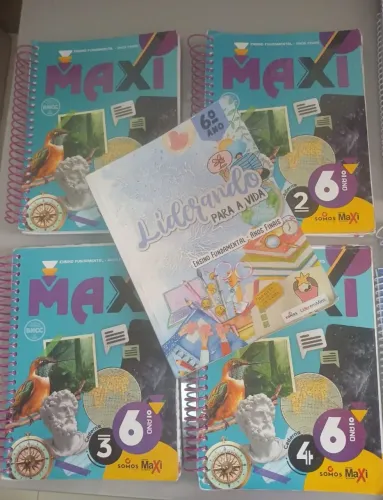 Livro MAXI 6°ANO Kit Completo
