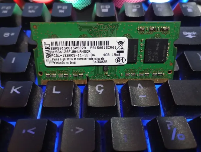 Memória RAM Notebook 4GB DDR3