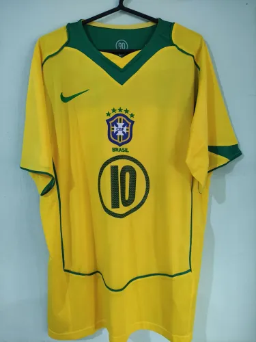 Camisa Brasil Retrô 2004