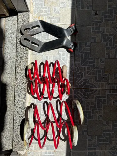 Kit molas esportivas e bandeja slim para: celta, prisma, corsa e corsa Classic.