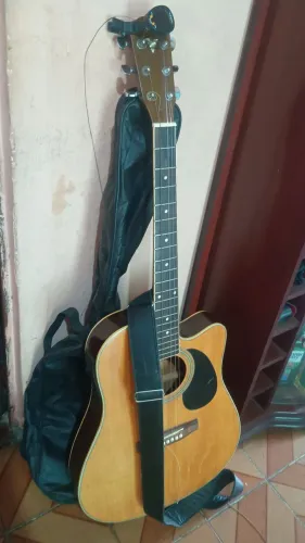 Violão Phoenix e caixa Steinberg SG 15