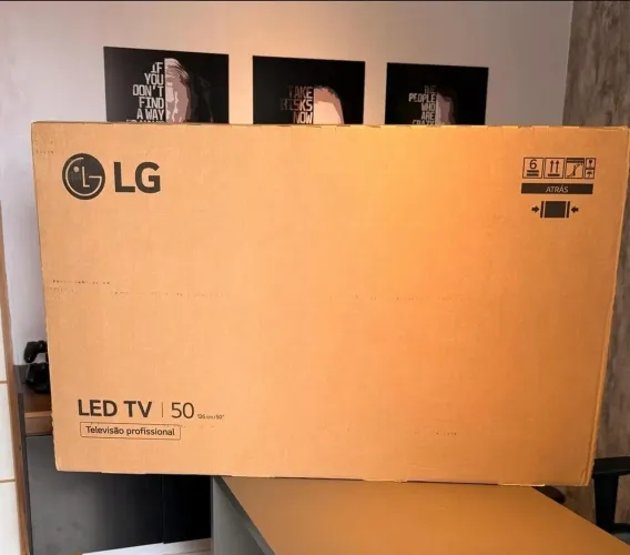 Tv nova caixa lg 50 p