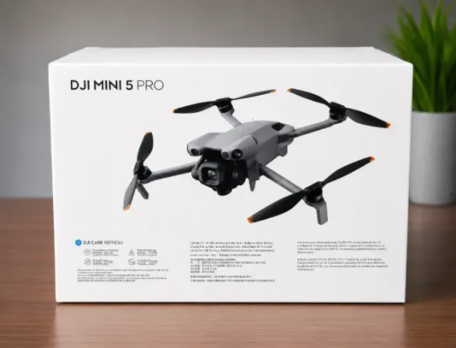 Drone DJI Mini 5 Pro Fly More Combo Plus com Controle DJI RC 2 (Tela Integrada)