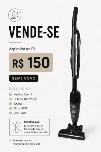 Aspirador de pó Britânia