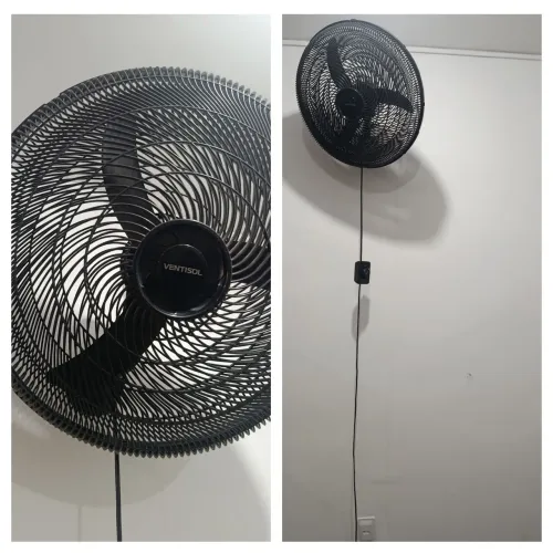 Desapegando ventilador de parede 50 cm 