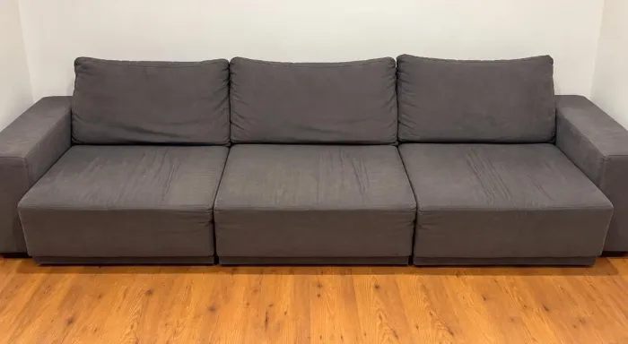 Sofá usado de 3,60 m