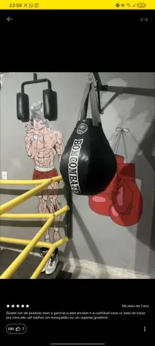 saco de pancada pera Bom Combat - Boxe
