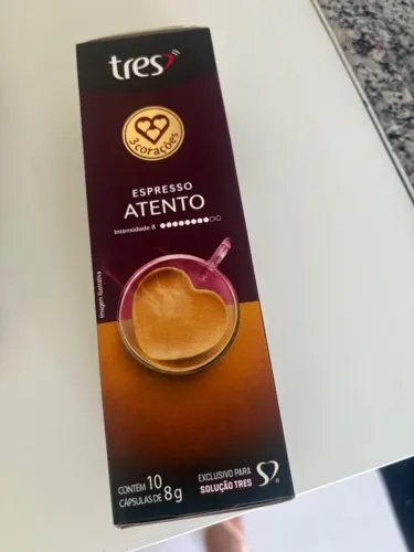 Cápsula de café três corações 