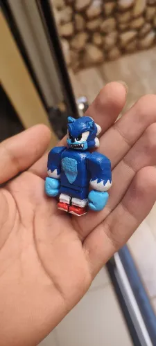 LEGO CUSTOM?Werehog Sonic The hedgehog, LEIA A DESCRIÇÃO