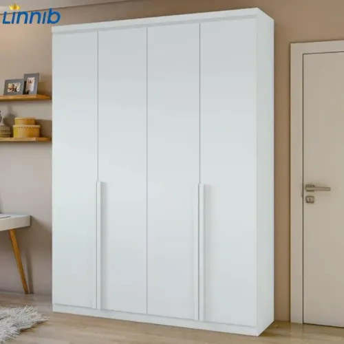 GUARDA ROUPA ALONZO 4P 100%MDF PAGA SOMENTE NA ENTREGA EM ATÉ 12x SEM JUROS