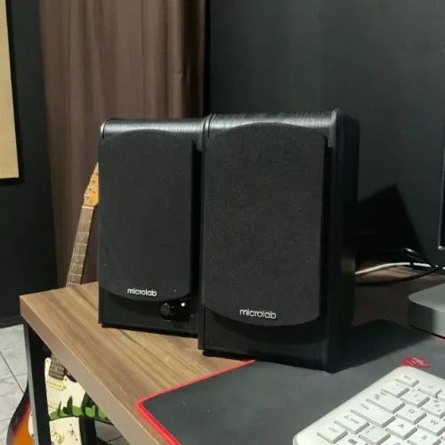 ? MONITOR DE ÁUDIO MICROLAB B77BT - COM BLUETOOTH ?