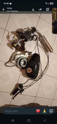 Motor de bicicleta novo
