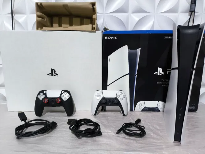 PS5 Slim Impecável - LEIA! - Pego seu PS4 Slim, Séries S ou Switch Desbloqueado no Abate 