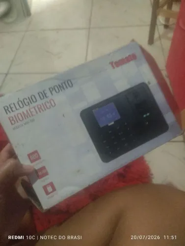 Relógio de ponto biométrico